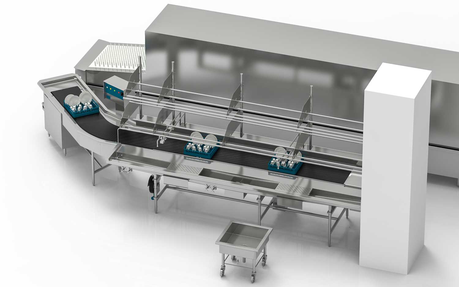 MESH BELT CONVEYOR