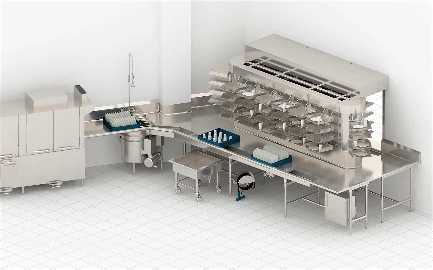 Carousel Tray Accumulator System